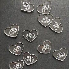 25 Streudeko Plexi Herz