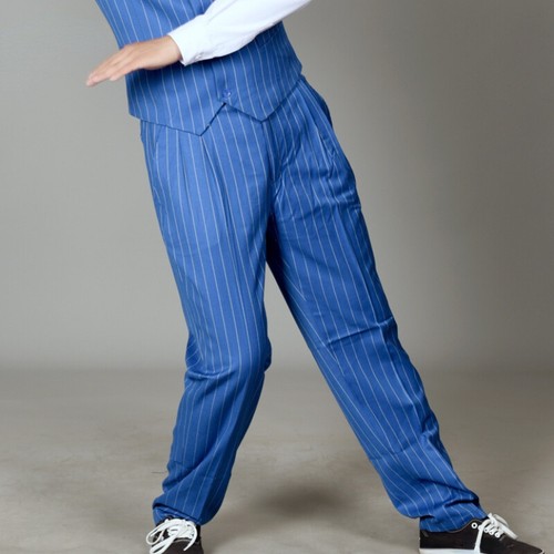 Herren baggy gestreift anzug - baggy,