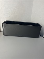 Lechuza Pflanzengefäß CUBE Glossy Triple anthrazit highgloss 14 x 40 x 13,5 cm