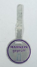 MÄRKLIN Spur H0 geprüft Prüfplakette Prüfsiegel lila gut erhalten Dampflok E-Lok