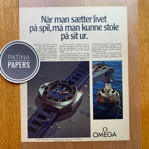 1973 omega seamaster 600 - seamaster,