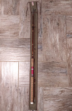 Alte schöne Steckrute / Angelrute D.A.M 302 (Forelle-Ziegenbock im Symbol) 2,40m