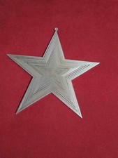 Weihnachtsdeko,  Weihnachtsstern, Schmuck aus Edelstahl 13 fach, neu, Anhänger,