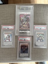 Yu-Gi-Oh! Storm of Ragnarok PSA9 Ultimate Rare 1. Auflage Odin, Loki, Thor