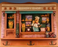 Wanddekoration im Vintage Stil Bäckerei Laden Shop mit Hacken