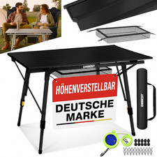 Campingtisch mit Tragetasche und Netz klappbar Klapp Garten Party Camping Tisch
