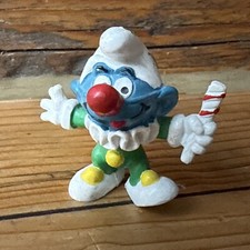 Schlumpf Clown Figur Made in