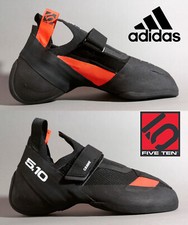 NP~180€ Adidas Five Ten 5.10 Kletter- Boulderschuhe ♂ Gr: 44⅔ schwarz Stealth C4