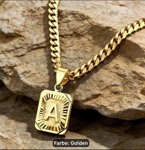 Halskette gold panzerkette mit - panzerkette,