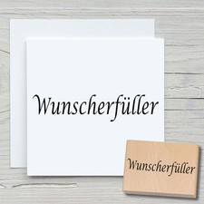 Stempel wunscherfüller - stempel,