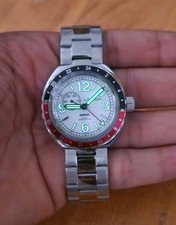 Vostok Alaska Coke GMT 200m Taucheruhr Amfibia Amphibia