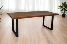 Esstisch Baumkante massiv