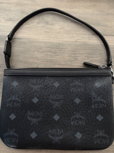 Mcm pochette schwarz monogramm - mcm,