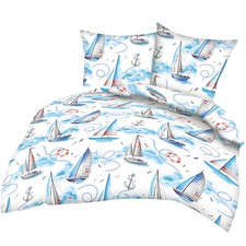 2tlg Seersucker Bettwäsche