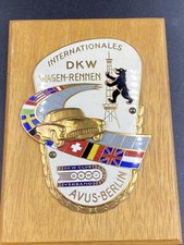 Oldtimer Plakette Messing /