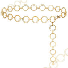 Goldener Kettengürtel Damen  Verstellbar  Modisches Accessoire