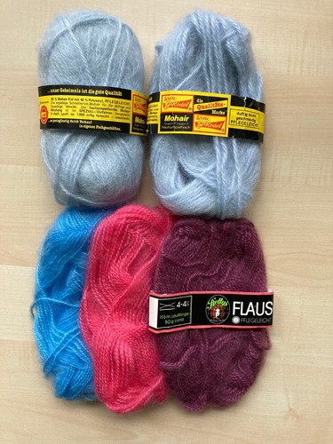 104 gramm reste - reste, flausch-