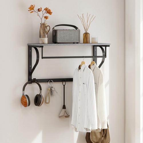 Wandgarderobe mit ablage - ablage, 70