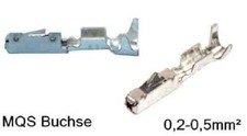 MQS Kontakte Buchse Quadlock