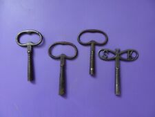 4 alte Uhrenschlüssel Wanduhr/Kaminuhr um 1900