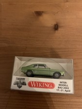 Wiking Intermodellbau 2002 Ford Capri grünmetallic 1:87 Rar Ungeöffnete OVP 344
