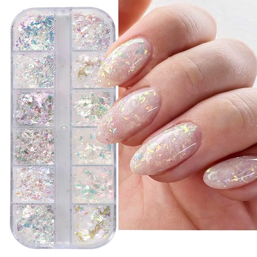 Jmeowio nagel glitzer - glitzer, 12