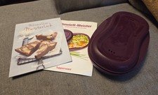 MicroCook Tupperware Omelett Meister Lila incl. Rezepte