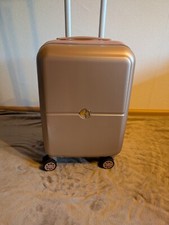 Koffer Trolley Bordgepäck Rose Gold L 54 cm Hartschale Top Zustand erweiterbar