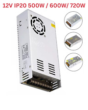 DC 12V LED Schalt Trafo 50A-60A Netzteil Adapter Transformator 500W 600W 720W