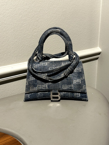 Balenciaga denim hourglass - denim,