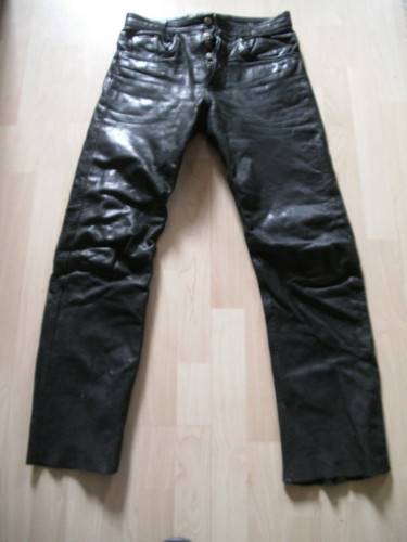 Motorrad lederhose schwarz - motorrad,