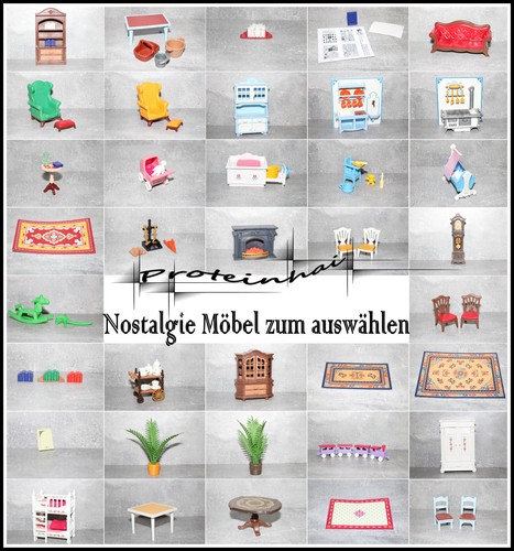 Playmobil nostalgie möbel - nostalgie,