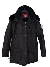 Wellensteyn Schneezauber Coffee Damen Winterjacke S Parka warm Fellkragen braun