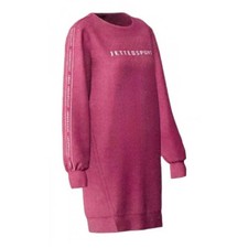 JETTE SPORT Sweatkleid Damen longshirt Hoodie Dress Sweatshirt Long Pullover