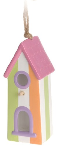 Deko vogelhaus aus keramik - vogelhaus,
