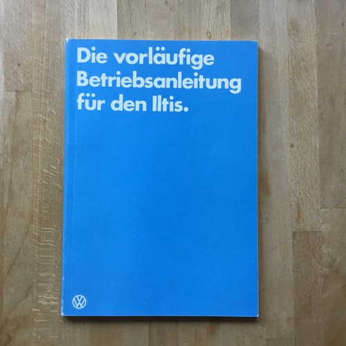 Iltis vorläufige - vw,