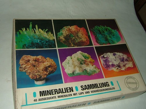 Mineraliensammlung 70er - ~,