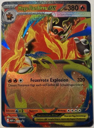 Pokemon mega flambirex - pokemon, ex