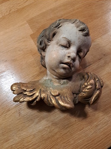 Cherub engelskopf aus - gips, im