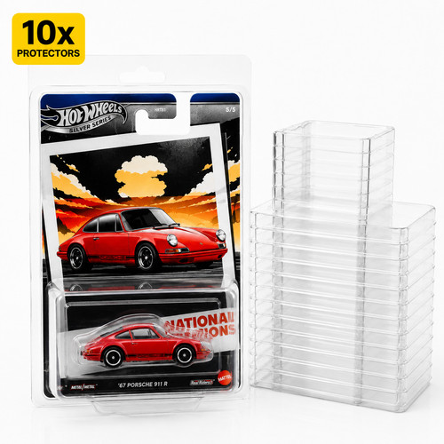 10x hot wheels - hot, card