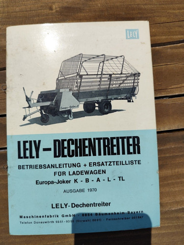 Lely dechentreiter europa - lely,
