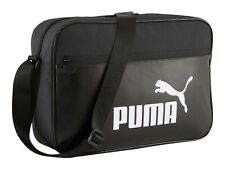 PUMA Campus Reporter Bag M Schultertasche Tasche Puma Black schwarz Neu