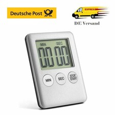 Kurzzeitmesser Küchentimer Küchenwecker Stoppuhr mit Magnet Eieruhr Digital DE