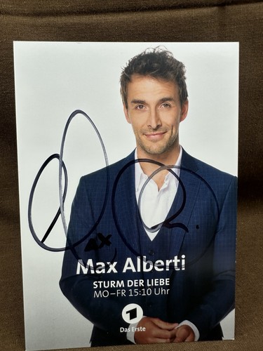 Autogrammkarte sturm der liebe - autogrammkarte,