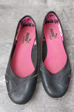 Puma ❤️Ballerina Gr 37❤️ Sexy Schwarz Neuwertig ❤️Pumalogo Pink