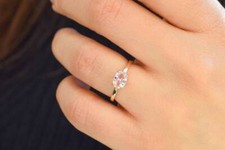 14k Solid Gold Natürlich Rosa