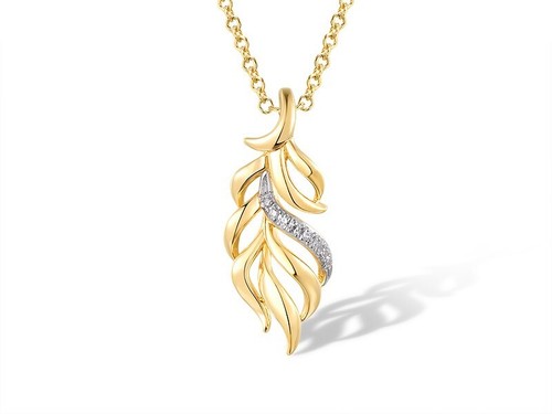 585 goldkette mit - 585,