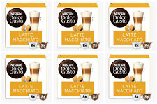 Nescafé Dolce Gusto Latte Macchiato (6 Stück Packung), 6x16 Kaffee Kapseln