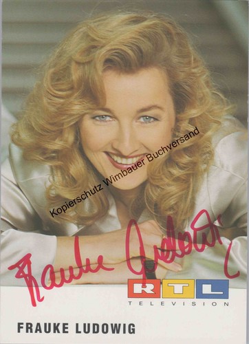 Original autogramm frauke - original,
