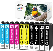 10x Patronen passt für Epson